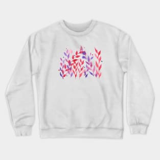 Between purple and red plants Crewneck Sweatshirt